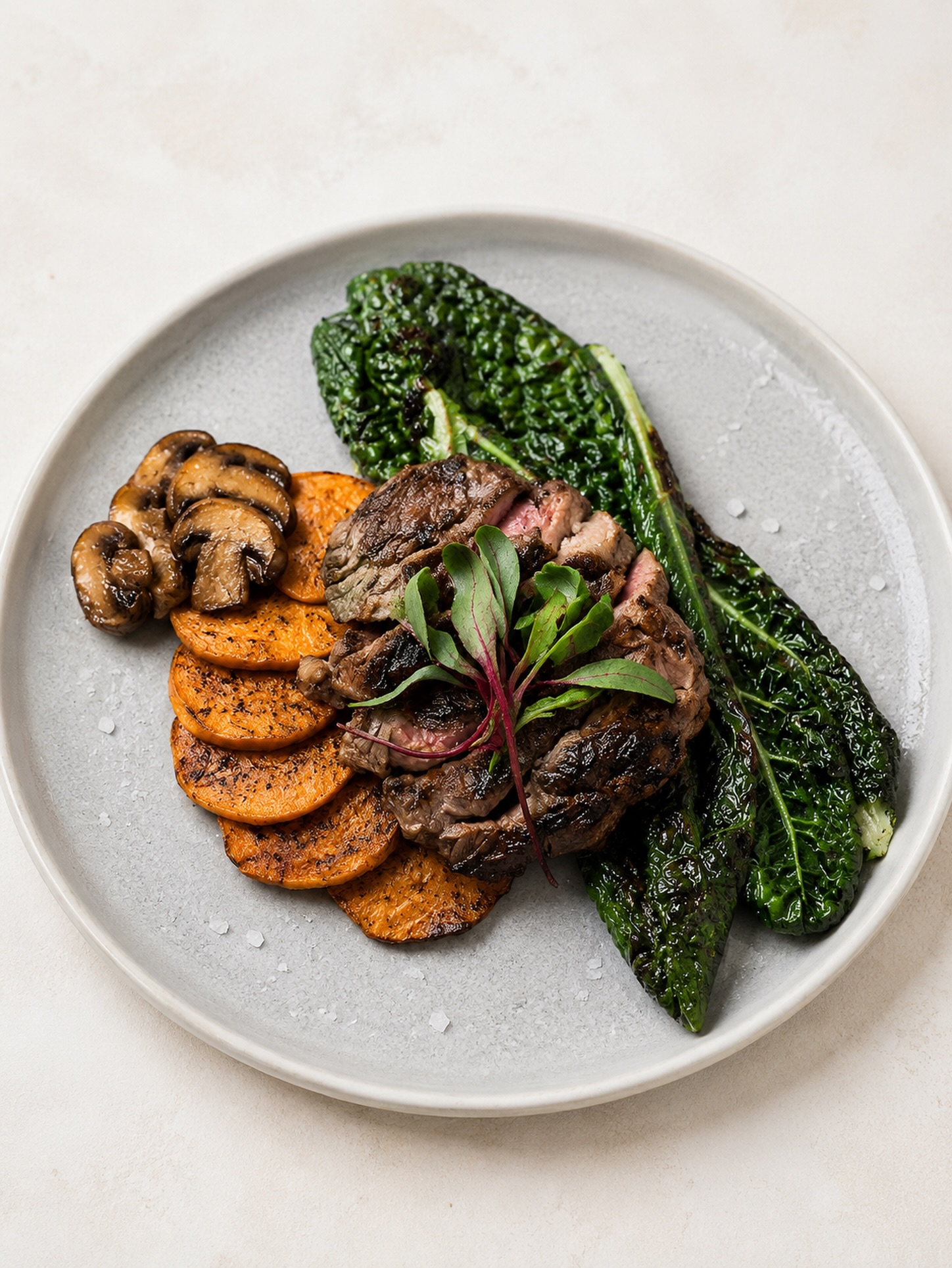 Plato de carne de Casa Clelia